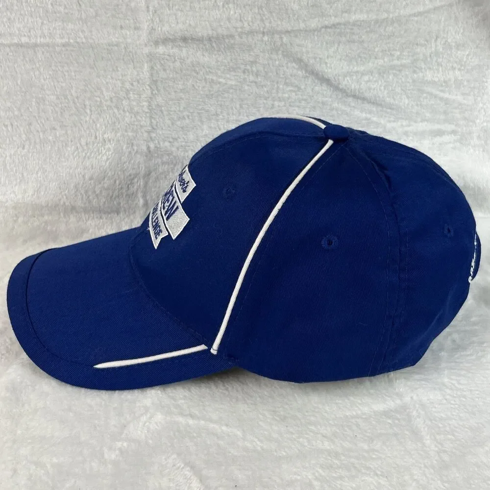 Culver's Crew Challenge Hat Blue Mens Hat Adjustable Ball Cap Baseball